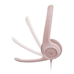 AURICULAR CMIC LOGITECH CLEAR CHAT COMFORT USB H390 ROSE(PN 981-001280)