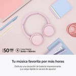 Auriculares Bluetooth Inalámbricos SONY WH-CH520 Rosa