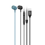 Auricular USB C in-ear AZUL con micrófono NISUTA - NSAU2C 