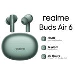 Auriculares inalámbricos realme Buds Air 6 TWS con 40 h de tiempo de reproducción ANC