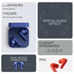 Auriculares inalámbricos CMF Buds Pro 2 Hi-Res Audio con LDAC Blue