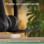 Auriculares Inalambricos Logitech Zone 300 Microfono Negro