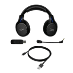 AURICULAR GAMER HYPERX CLOUD FLIGHT WIRELESS BLACKAZUL PS4PS5 (4P5H6AA)
