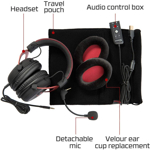 Auriculares para juegos Cloud II: HyperX, Surround