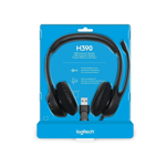 Auricular Logitech H390 USB Negro 981-000912