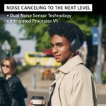 Auriculares inalámbricos con cancelación de ruido Sony WH-CH720N negros