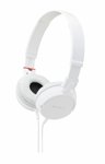 Auriculares Sony MDR-ZX100 ZX Series con cable estéreo, color blanco