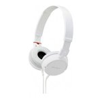Auriculares Sony MDR-ZX100 ZX Series con cable estéreo, color blanco