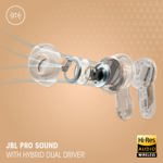 Auriculares JBL Tour Pro 3 True Wireless con cancelación de ruido negros