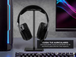 Kit auriculares Gamer Gadnic Alpha A8800 Play Microfono Luz RGB + Base Soporte Gaming