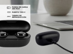 Auriculares Inalámbricos QCY T17  Gamer Control táctil