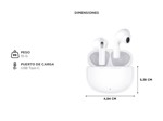 Auriculares Inalámbricos QCY Semi In-ear