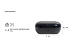 Auriculares in Ear Gadnic con Estuche