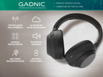 Auriculares Inalámbricos Vincha Gadnic AU74 Caja de Carga