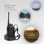 Handy Baofeng Radio Walkie Talkie Bf-888s Uhf 3-5km 16ch
