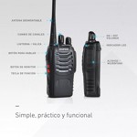 Handy Baofeng Radio Walkie Talkie Bf-888s Uhf 3-5km 16ch