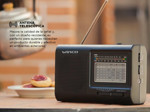 Radio Portátil de Mano Winco W2005 Dual 9 Bandas AmFm