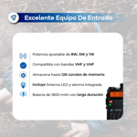 Pack 4 Radios Movil Handy Baoefeng Handie UV5R 8W VHF/UHF