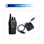 Kit x10 Radios Movil Handy Baofeng BF-888S Antena VHF UHF 16 Canales