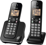 Teléfono inalámbrico Panasonic - 2 auriculares