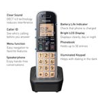 Teléfono inalámbrico Panasonic KX-TGB810S DECT 6.0 1.6" LCD