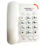 Teléfono Fijo Botones Números Grandes Winco KXT-444LL Blanco
