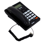 Teléfono Fijo Con Identificador de Llamadas Panatel LCD KXT-3600ID Negro
