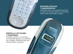 Teléfono Fijo Apto Pared con Identificador Panatel KXT-222ID Verde