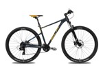 BICICLETA SLP MTB ALUMINIO 100 PRO R29 TALLE M NEGRA DORADO GRIS