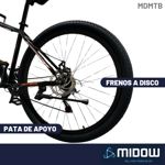 Bicicleta Mtb Todo Terreno Midow Rodado 29 21 Velocidades