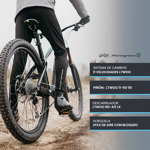 Bicicleta Mtb Overtech Peregrine GT R29 Aluminio 11 Velocidades, Color Crema/Plata S