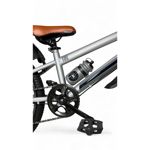 Bicicleta Mountain Bike Rodado 22 FIAT Gris