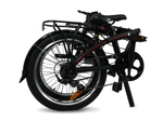 Bicicleta Plegable Rodado 20 7 Velocidades Negra Battle FF20BV071P