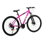 Bicicleta MTB Acero Jeico F1 R29 21v Talle M Rosa