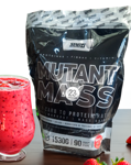 Suplemento Mutantmass 1,53 kg Star Nutrition Sabor Frutilla