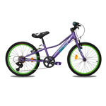 Bicicleta Mtb Infantil Rodado 20 Slp 5 Pro Girl Shimano Lila
