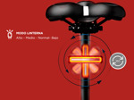 Luz Led para Bicicletas Recargable Gadnic 120 lúmenes