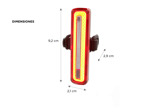 Luz Led para Bicicletas Recargable Gadnic 120 lúmenes