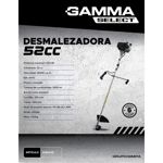 Desmalezadora 52cc - Gamma Select - G1845AR