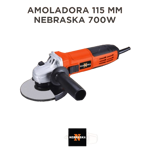 AMOLADORA 115 MM NEBRASKA 700W