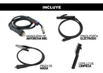 Soldadora Inverter 2 En 1 Mig Electrodo Evo Mig 175 Lusqtoff