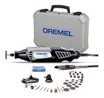 Minitorno Dremel 4000 + 36 Acc + 3 Aditamentos + Maletín 