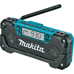 Radio para sitio de trabajo Makita RM02, 12 V máx., CXT®, iones de litio, inalámbrica