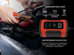 Cargador De Batería Gadnic Para Auto Moto 12V Corte Automático Mantenedor