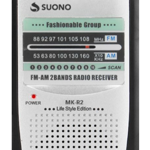 Mini Radio Portatil Suono Am/fm 2 Bandas Entrada Aux