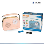 Radio Suono AYV0253 BT MP3 Rosa