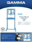 Prensa hidraulica manual 12 T