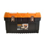 CAJA DE HERRAMIENTAS PLÁSTICA  2 CIERRES METÁLICOS 564X310X310MM MANO MT-22
