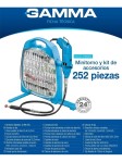 Minitorno Gamma 130w + 252 Accesorios Mini Torno G19502ac