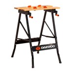 Banco De Trabajo Plegable 70kg Con Morza Daewoo Dw-wt01